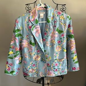Jendo size 8 silk jacket.